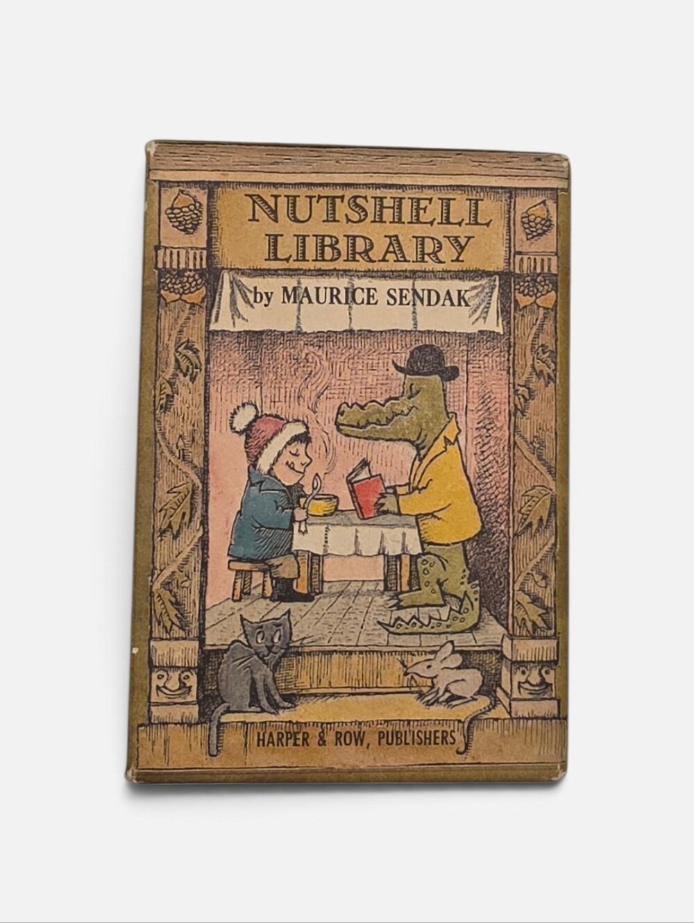 VTG Maurice Sendak Nutshell Library 1962 Harper & Row Complete 4 Book Set